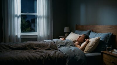 Лежу с открытыми глазами по два часа: что менять